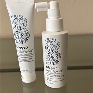 Briogeo Scalp Revival Charcoal & Coconut Exfoliating Shampoo and Detox Spray